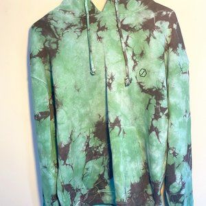 URBAN OUTFITTERS/STANDARD CLOTH TIE DYE EMBROIDERED HOODIE